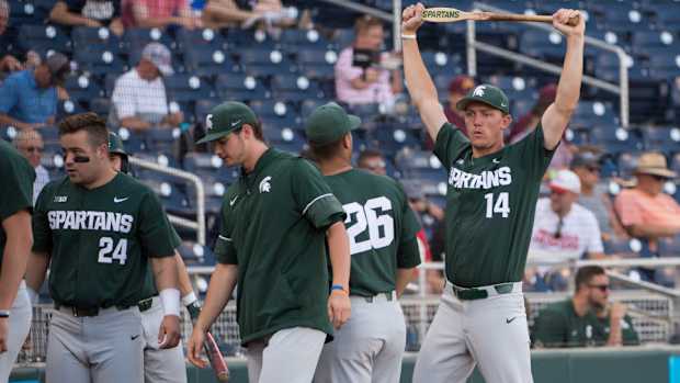 Michigan State baseball (PHOTO:  MSU SID)